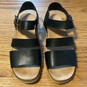 Dr. Scholls black sandals
